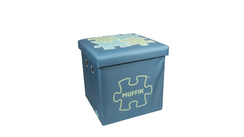 Storage box MUFFIK small - turquoise