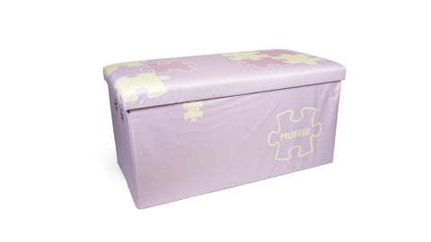Storage box MUFFIK big - pastel pink
