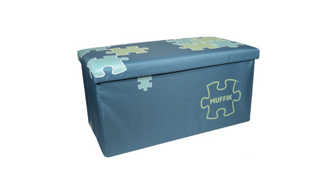 Storage box MUFFIK big - turquoise