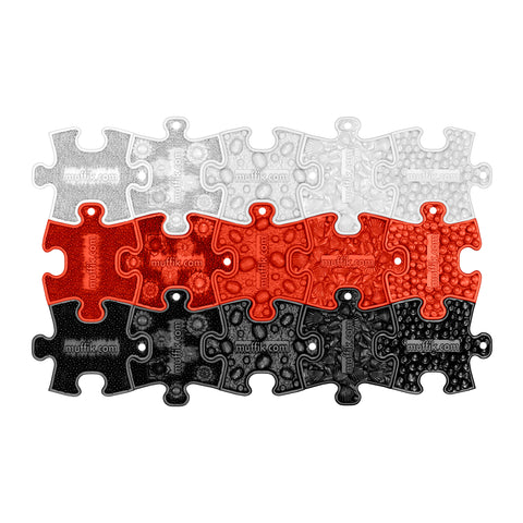Set of NANO puzzles - Black and White
