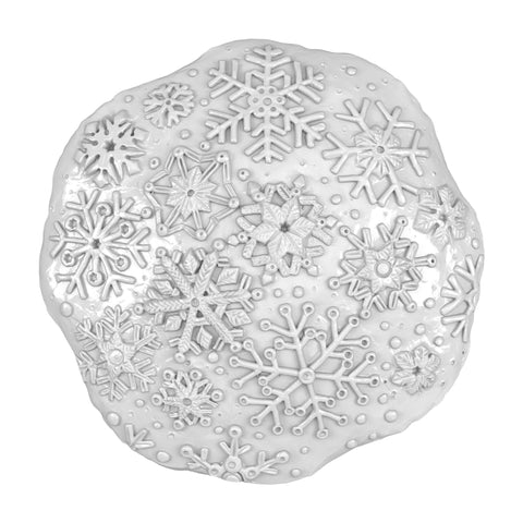 snowflake white w01