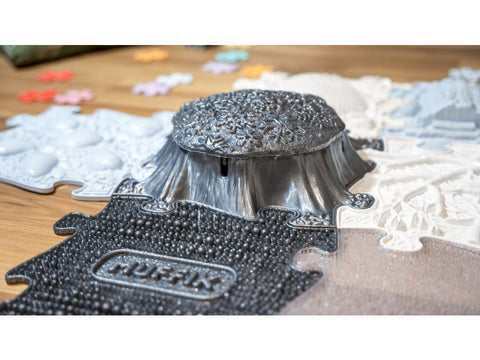 Stump Extended - Snowflake firm, silver glitter