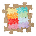 Orthopedic mat - Puzzles in Puzzle - beige