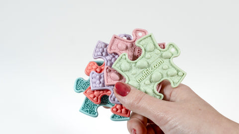 Orthopedic mat - Puzzles in Puzzle in use