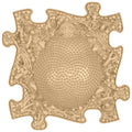 Orthopedic mat - Hedgehog firm, beige