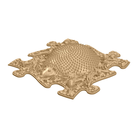 Orthopedic mat - Hedgehog firm, beige