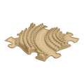 Orthopedic mat - Twister firm, beige