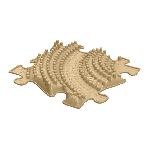 Orthopedic mat - Twister firm, beige
