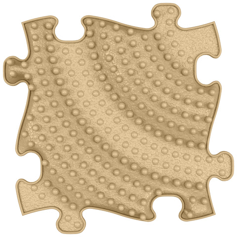 Orthopedic mat - Twister firm, beige