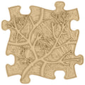 Orthopedic mat - Roots firm, beige