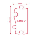 Dimensions of the Grass Frame Plane piece