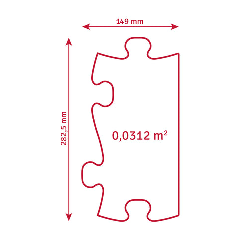 Dimensions of the Grass Frame Plane piece