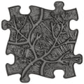 Orthopedic mat - Roots soft, graphite