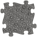 Orthopedic mat - Pebbles firm, graphite