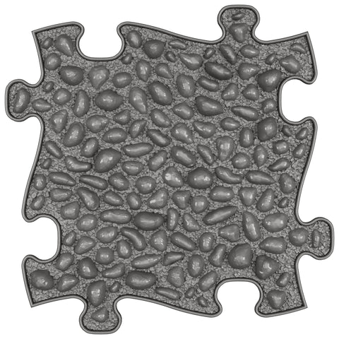 Orthopedic mat - Pebbles firm, graphite