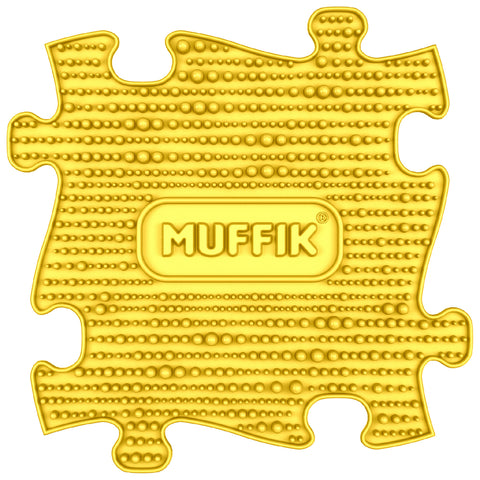 Orthopedic mat - MUFFIK soft, lemon