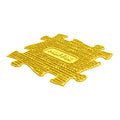 Orthopedic mat - MUFFIK soft, lemon