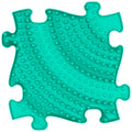 Orthopedic mat - Twister firm, turquoise