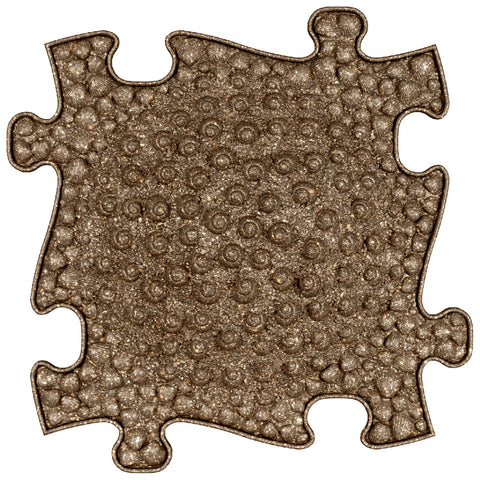 Orthopedic mat - Coast firm, glitter golden