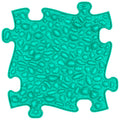 Orthopedic mat - Pebbles soft, turquoise