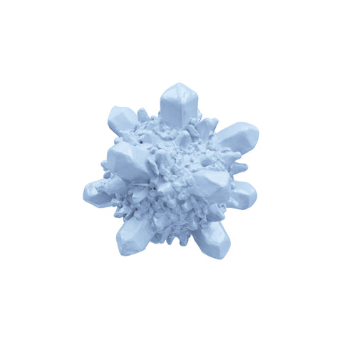 MUFFIK Sensory Ball - Crystal – Small, pastel blue