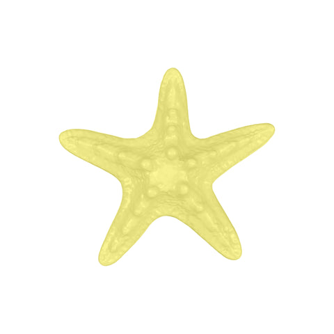 Balancing Stone MUFFIK - Starfish – Small, pastel yellow