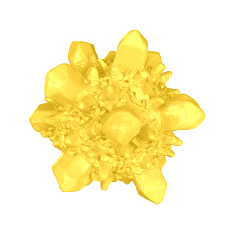 MUFFIK Set of Sensory Balls (2 pcs) - Crystals – Big, lemon