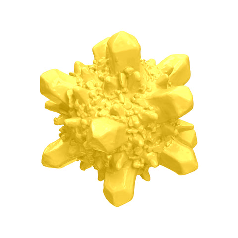 MUFFIK Set of Sensory Balls (2 pcs) - Crystals – Big, lemon
