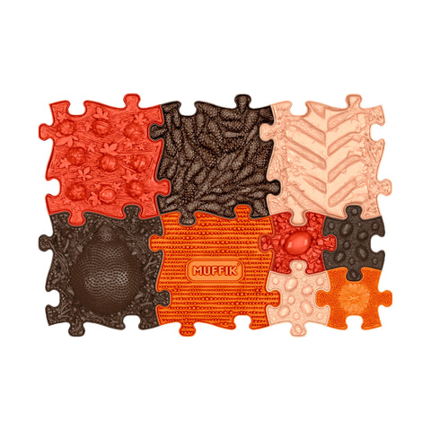 Set of orthopedic mats - Autumn set