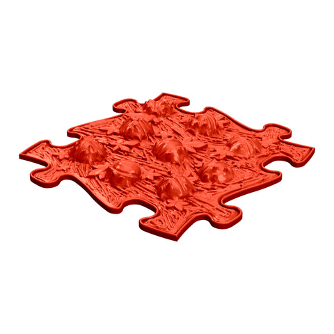 Orthopedic mat - Chestnuts soft, red