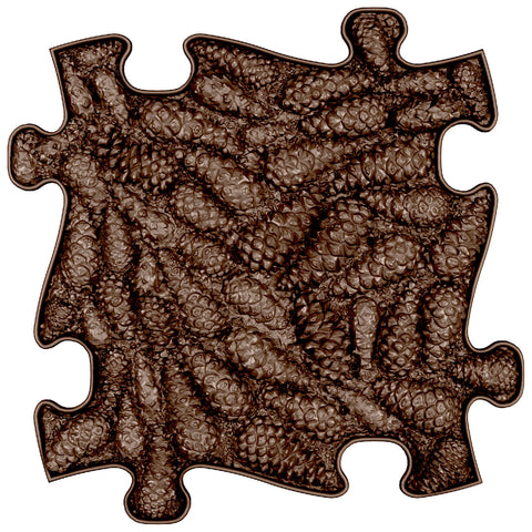 Orthopedic mat - Forest firm, brown