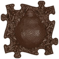 Orthopedic mat - Hedgehog firm, brown