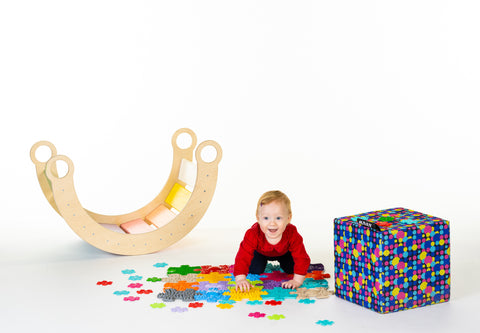 Set of orthopedic mats - Mini puzzles