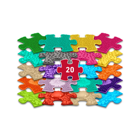 Set of orthopedic mats - Mini puzzles