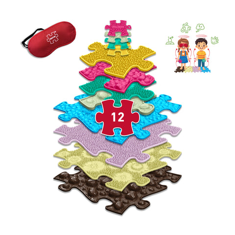Set of orthopedic mats - Tactile memory game