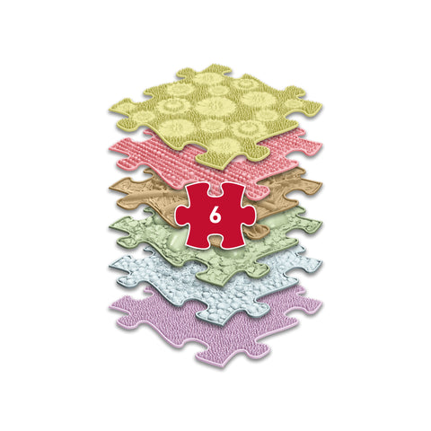 Set of orthopedic mats - Baby Pastel
