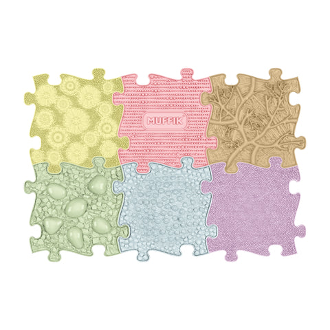 Set of orthopedic mats - Baby Pastel