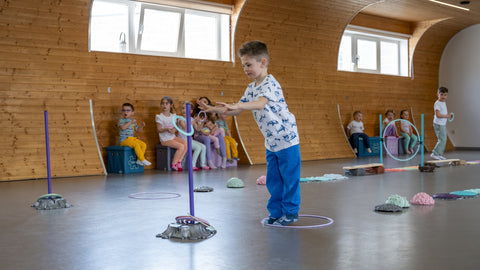 Active set - Big obstacle course in use