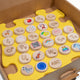 Orthopedic mat - Alphabet lemon