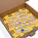 Orthopedic mat - Alphabet lemon